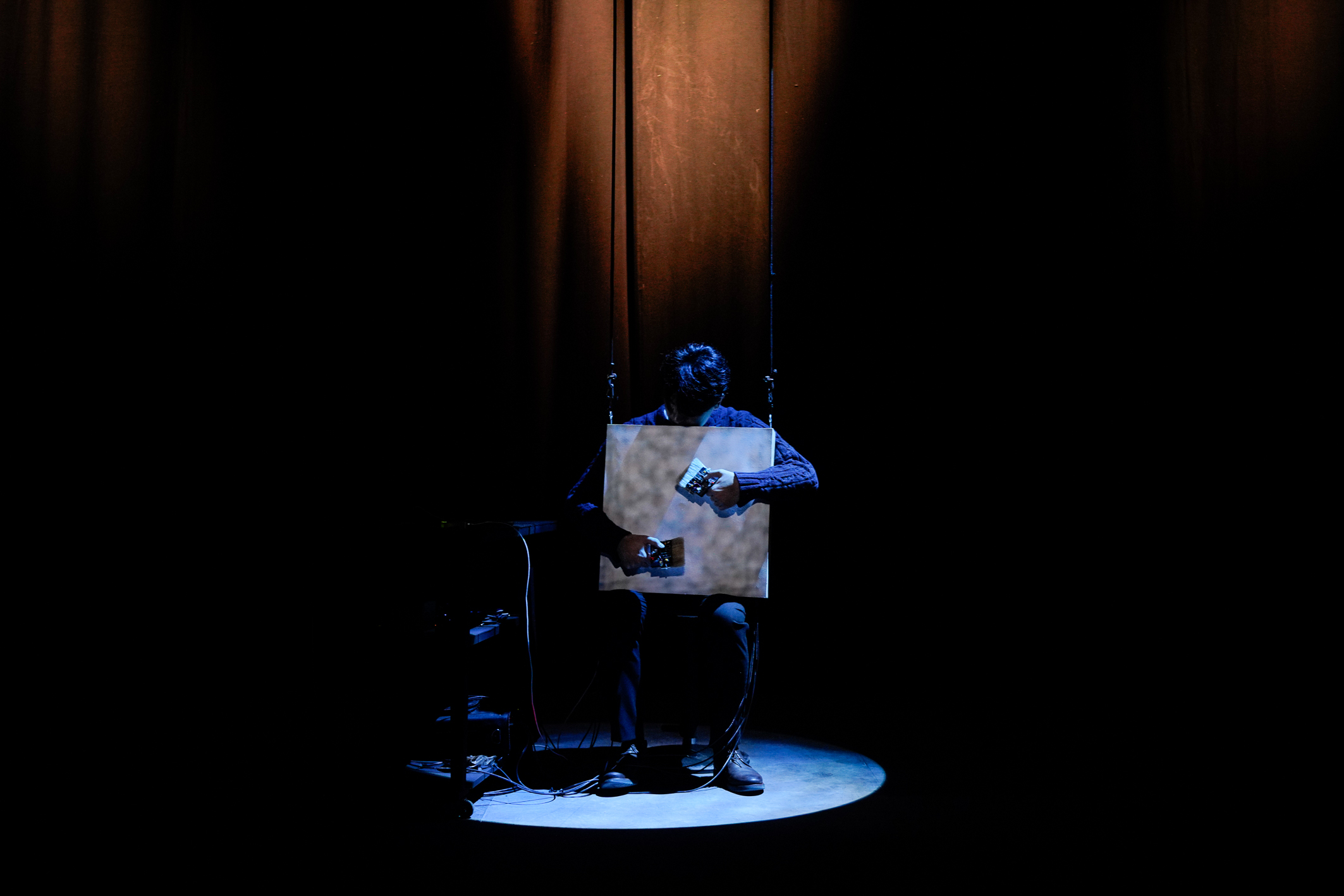 Brushing Improvisation – N°2, performance at La Biennale di Venezia