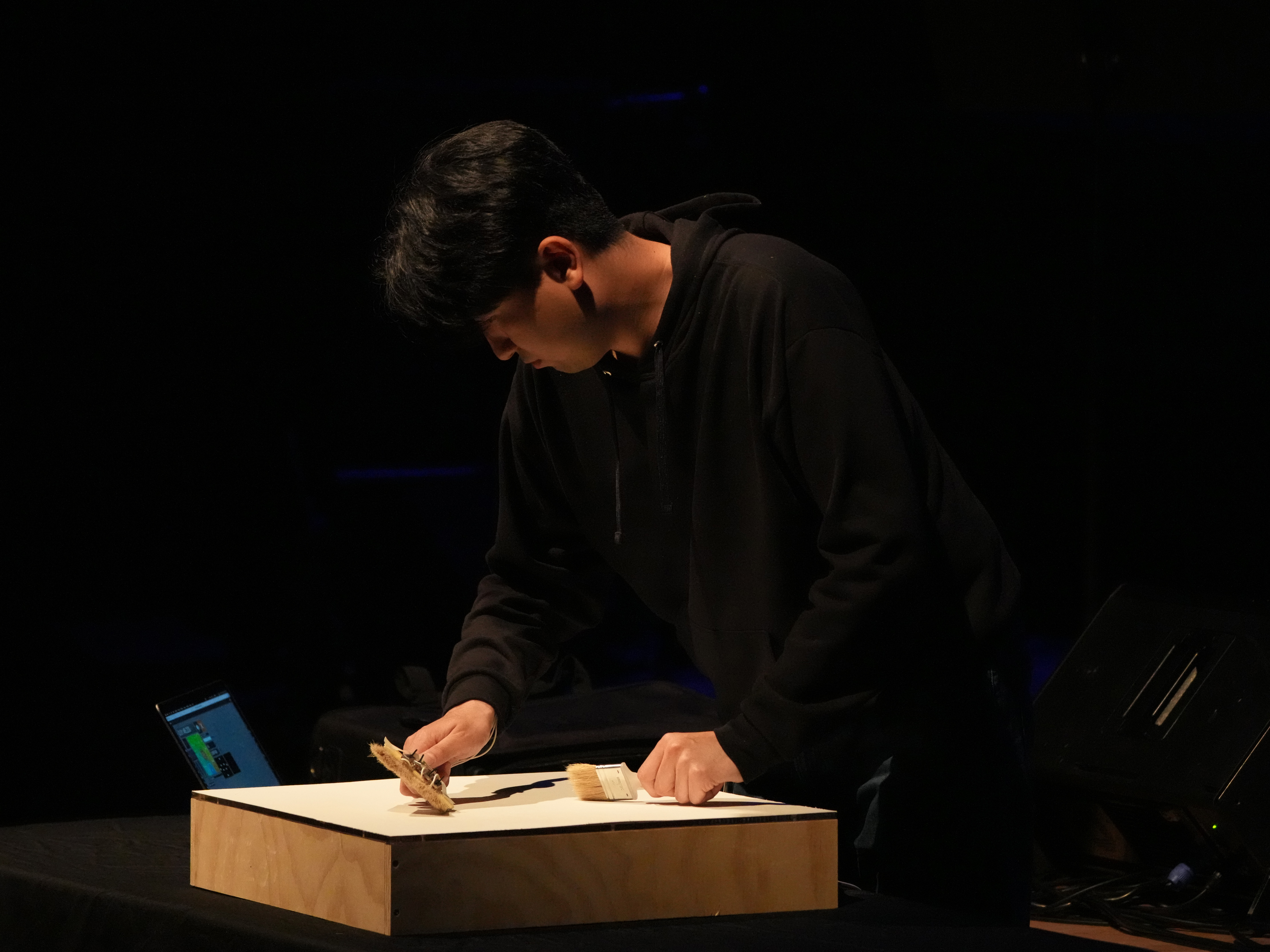 Free improvisation at MATA Festival, Roulette Intermedium